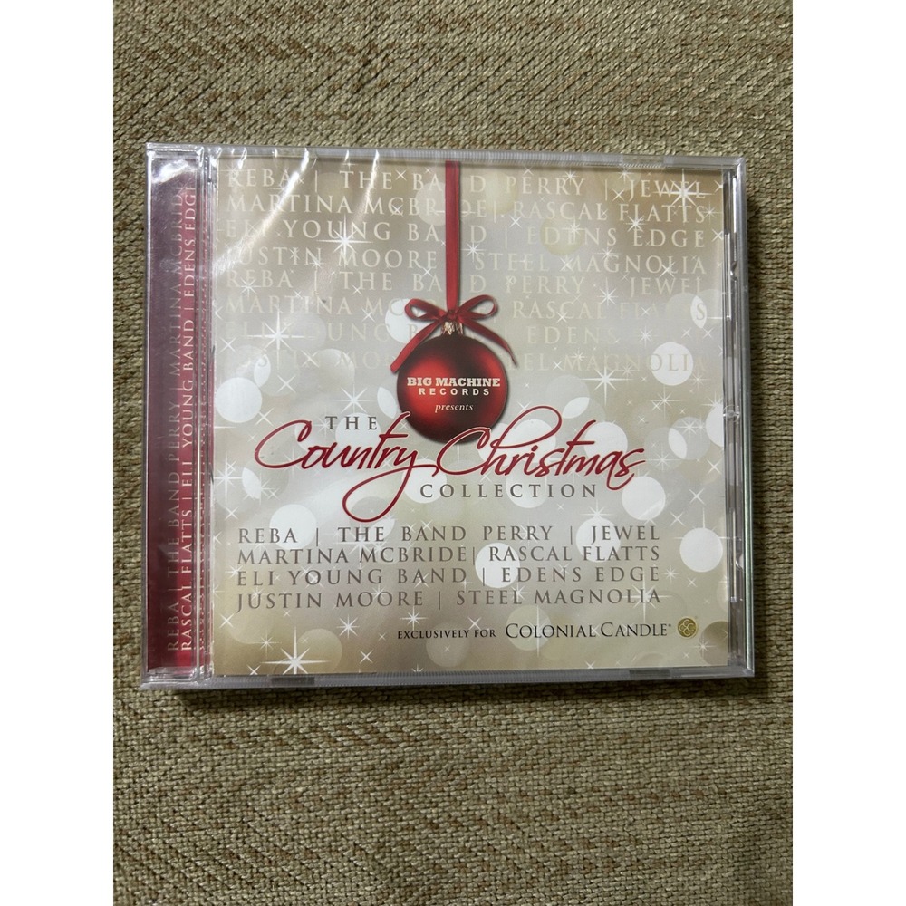 The Country Christmas Collection CD Big Machine Records Colonial Candle Reba